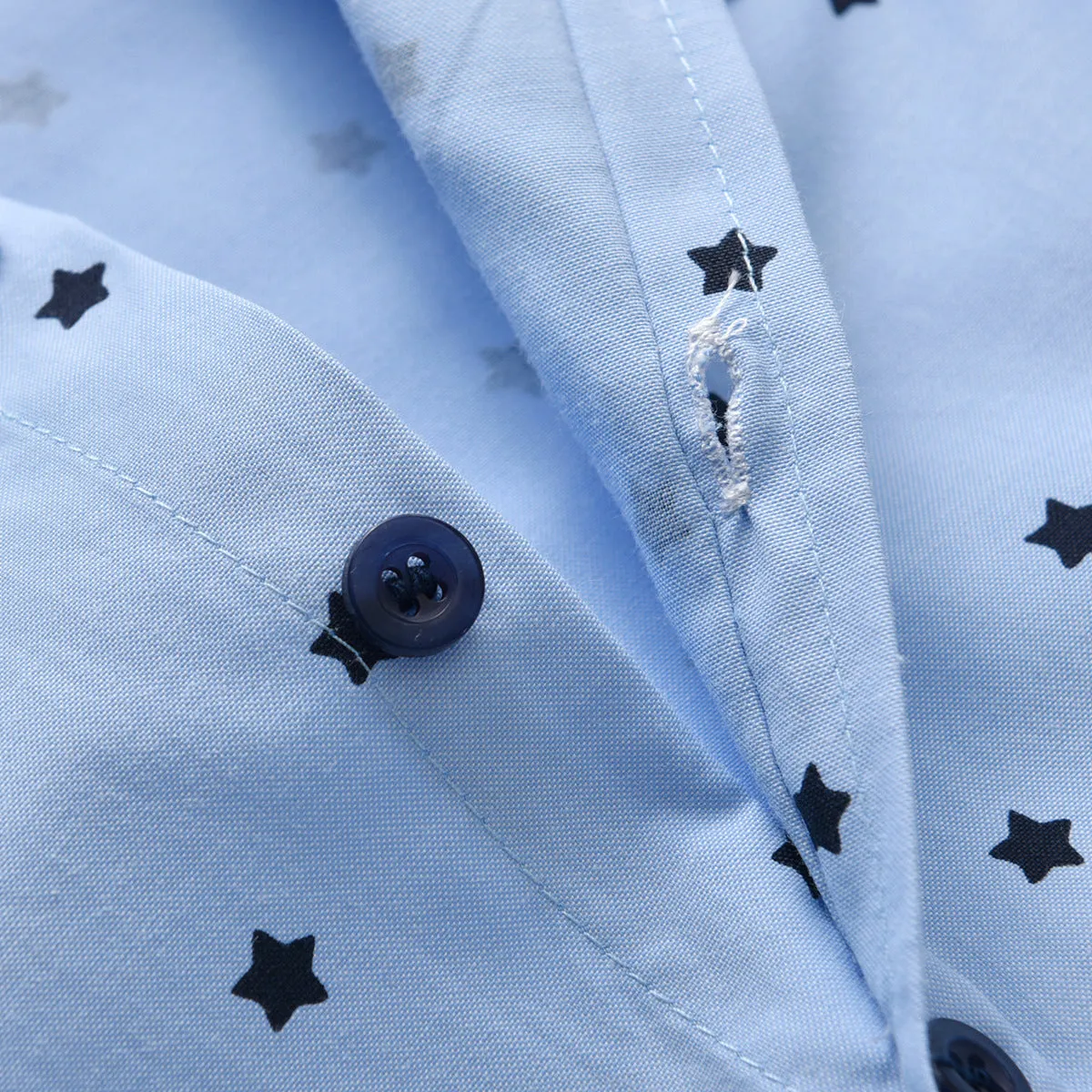 2 Pieces Set Baby Boys Birthday Party Star Bow Print Rompers And Solid Color Jumpsuits Wholesale 211109320
