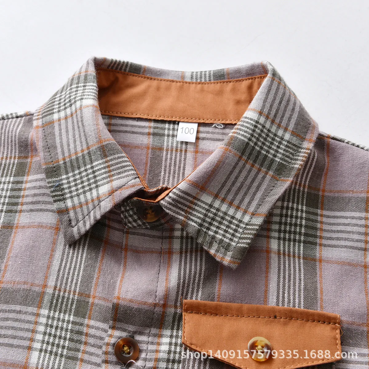 2 Pieces Set Baby Kid Boys Dressy Checked Bow Shirts And Solid Color Rompers Wholesale 220531190