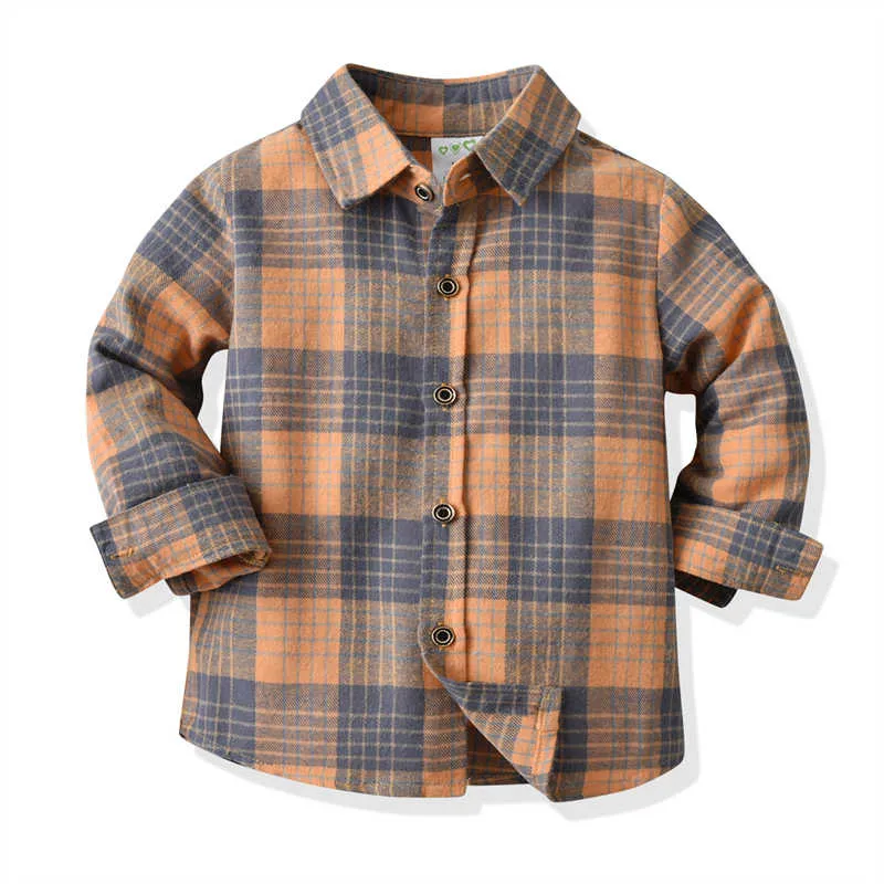 2 Pieces Set Baby Kid Boys Dressy Checked Bow Shirts And Suits Trousers Wholesale 211109432