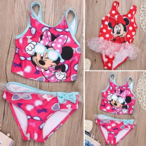 2017 Baby Kids Toddler Swimming Swimwear Birl Bikinis Set  One or Two-piece suit Bathing Swimsuit
