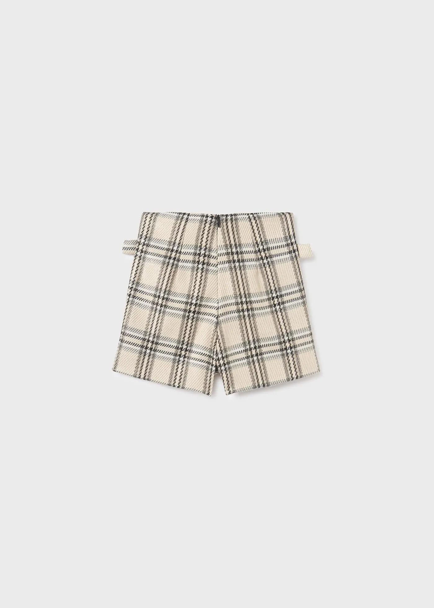 Abel & Lula Shimmer Embossed Plaid Shorts