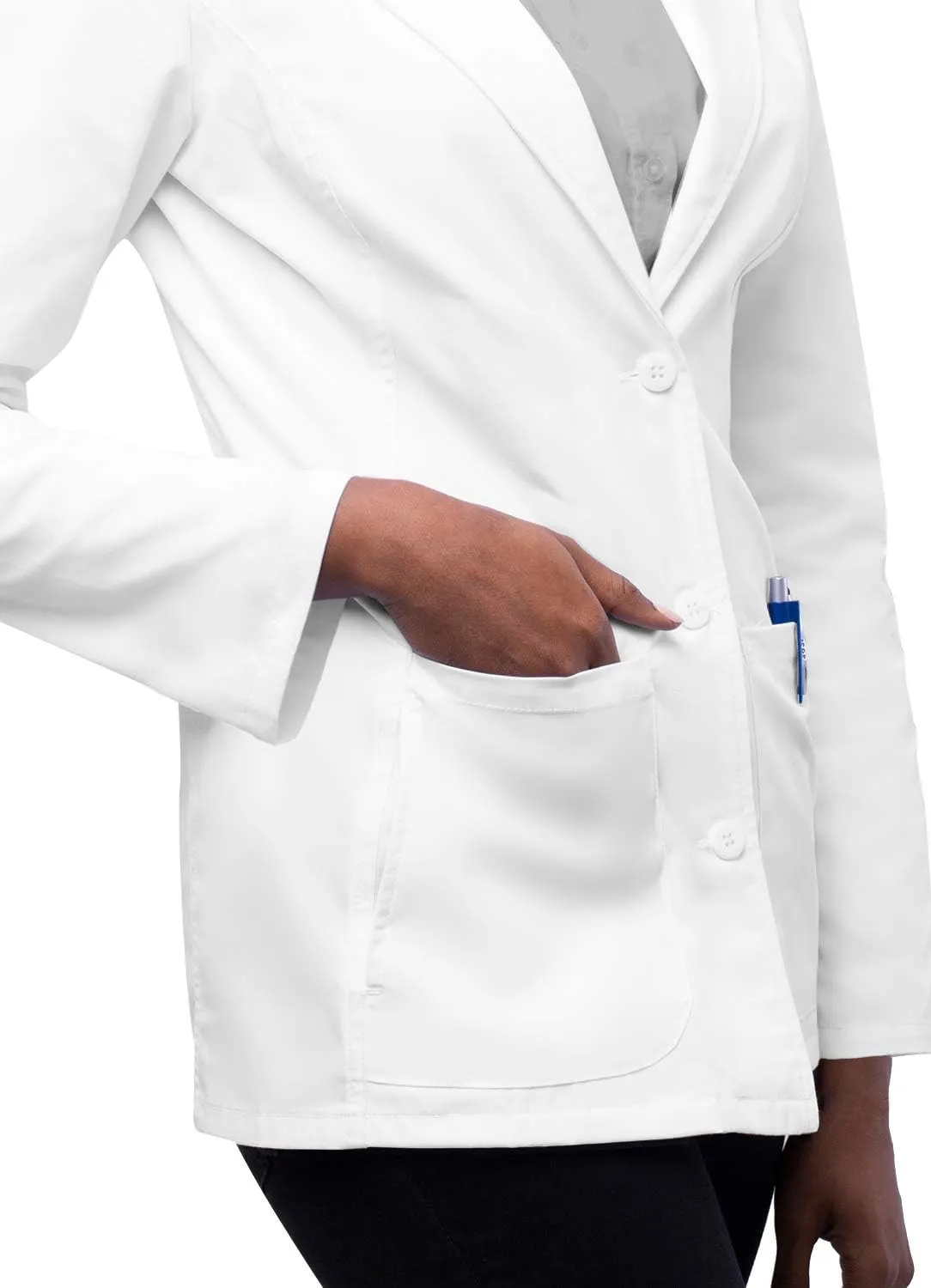 Adar Universal Lab Coats for Women - Tailored 28" Consultation Lab Coat