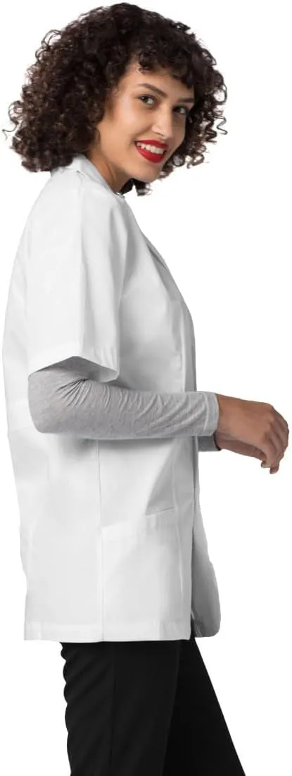 Adar Universal Unisex Lab Coats - Short Sleeve 31" Consultation Lab Coat