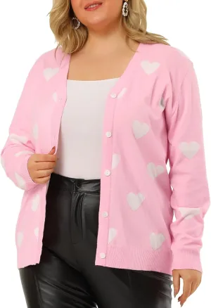 Agnes Orinda Plus Size Sweaters Cardigans for Women Long Sleeve Lightweight V Neck Cardigan Sweater
