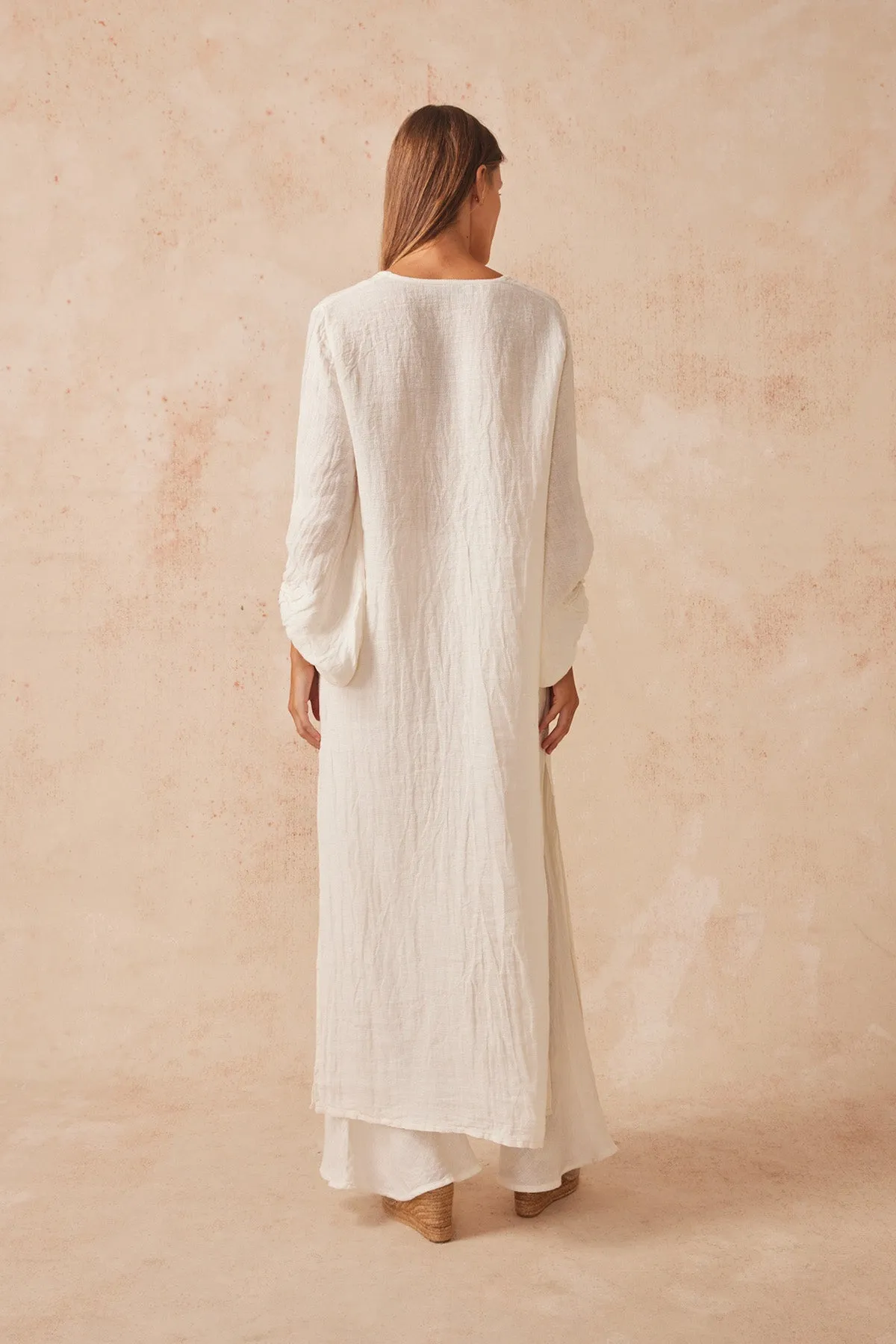 Alia Maxi Dress - Brasile Panna