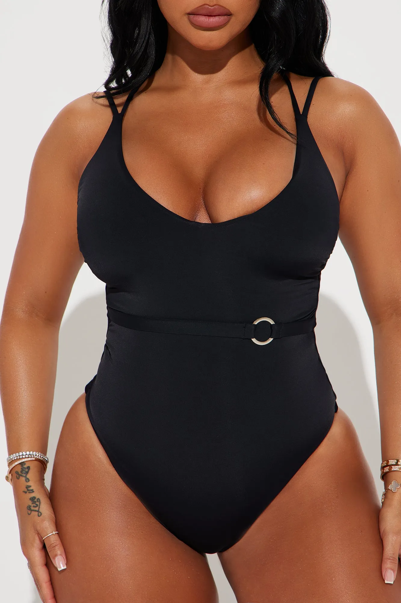 Always Summer O Ring 1 Piece Swimsuit - Black