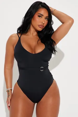 Always Summer O Ring 1 Piece Swimsuit - Black