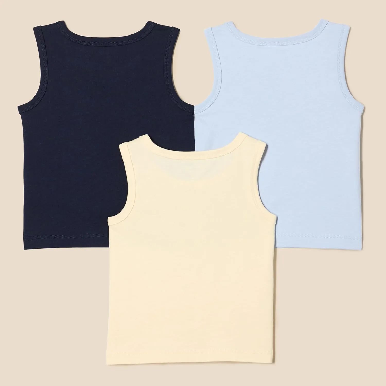 Amazon Essentials Boys and Toddlers' Tank Tops, Pack of 3