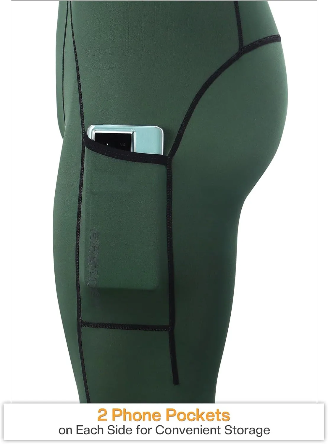 ARSUXEO Men's Compression Tights Running Pants Baselayer Legging K3