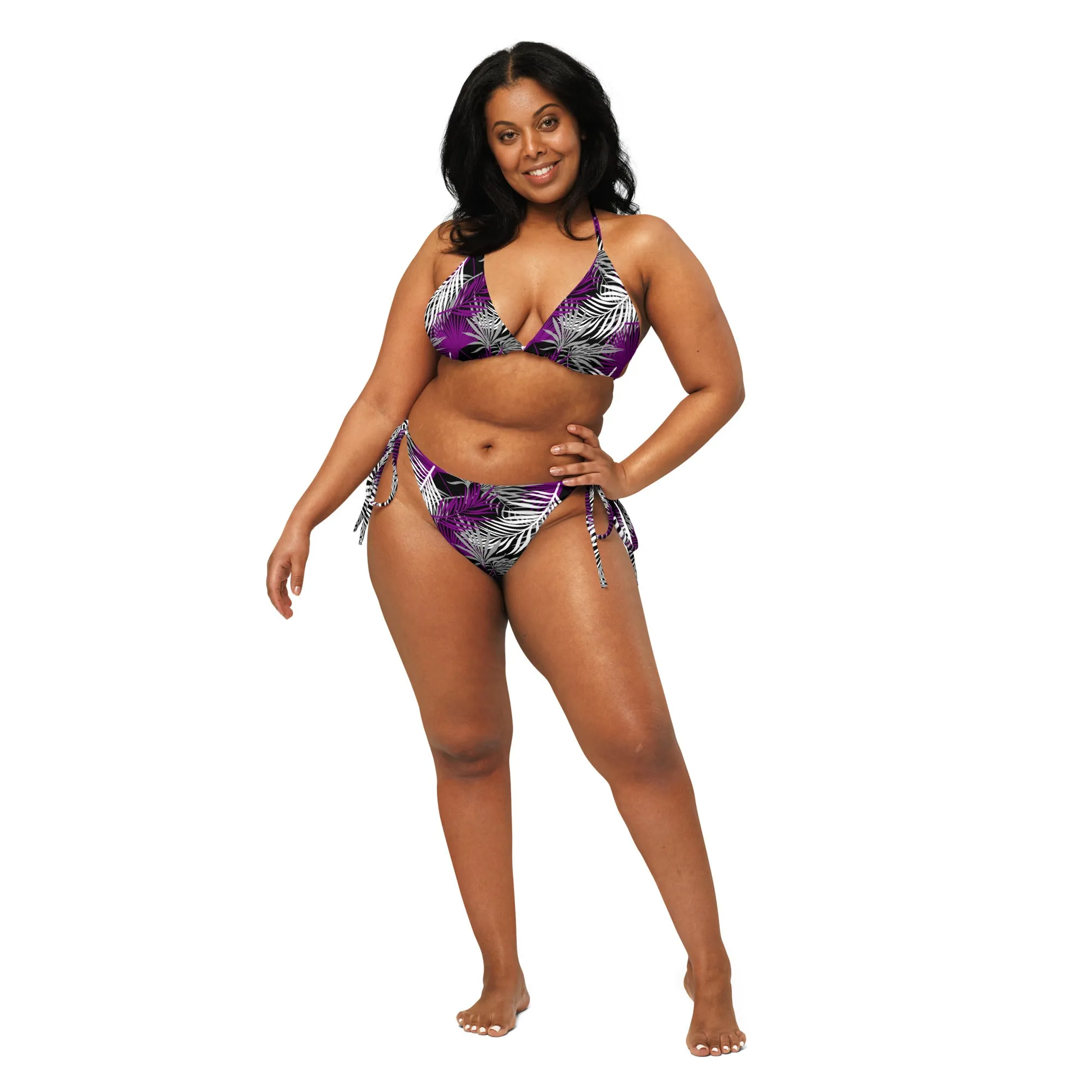 Asexual Palm String Bikini Bottom
