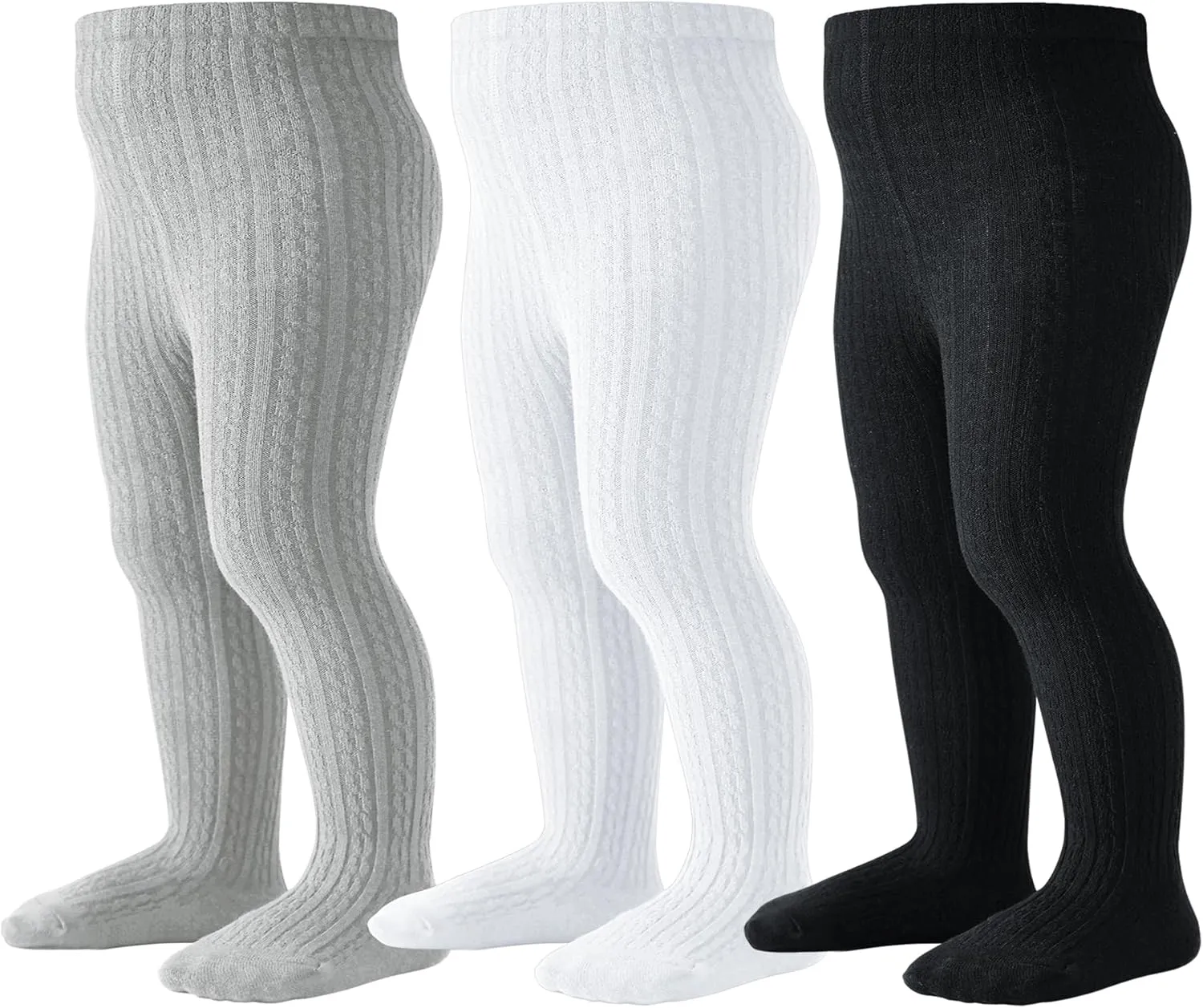 Baby Tights Toddler Stockings Tights Soft Cotton Cable Knit Baby Girl Tight Leggings Newborn Infant 0-4T
