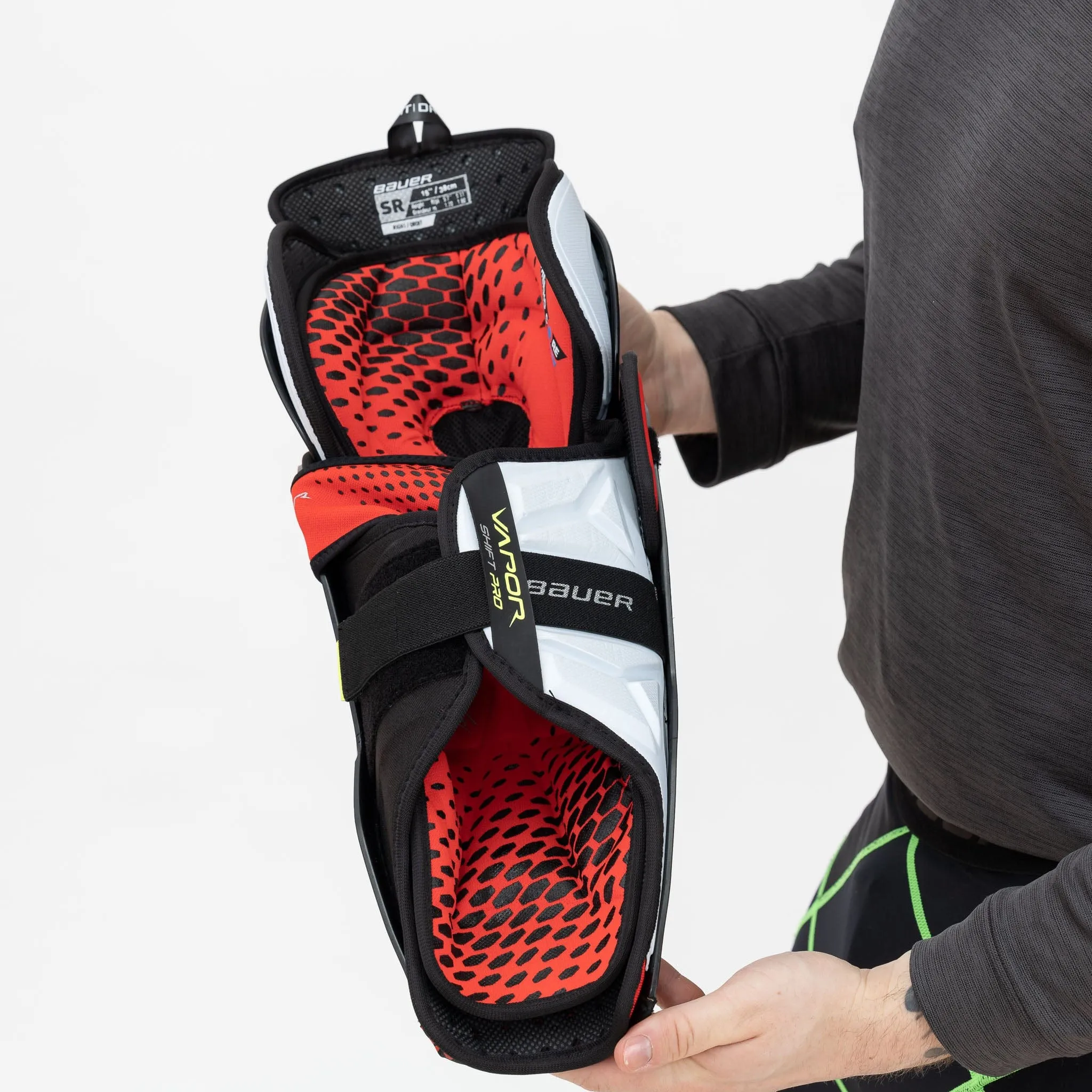 Bauer Vapor Shift Pro Intermediate Hockey Shin Guards
