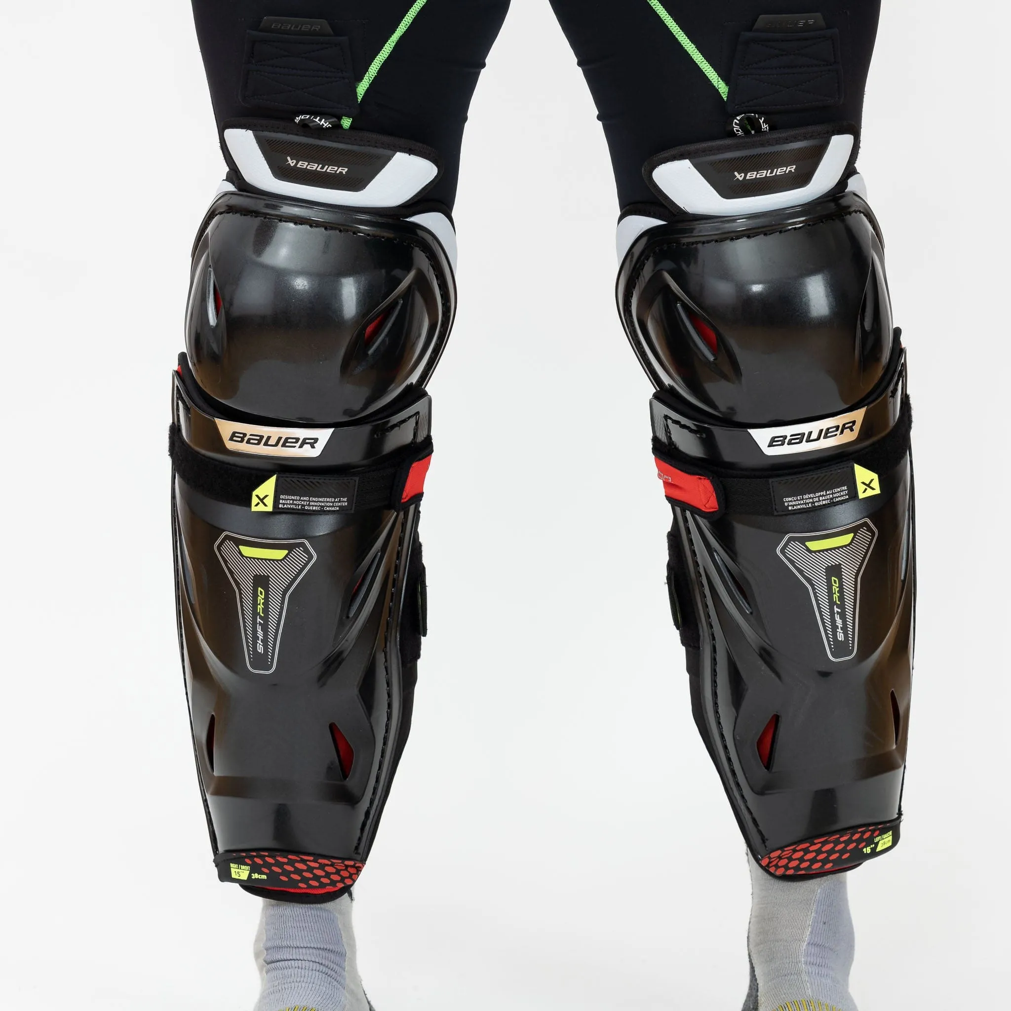 Bauer Vapor Shift Pro Intermediate Hockey Shin Guards