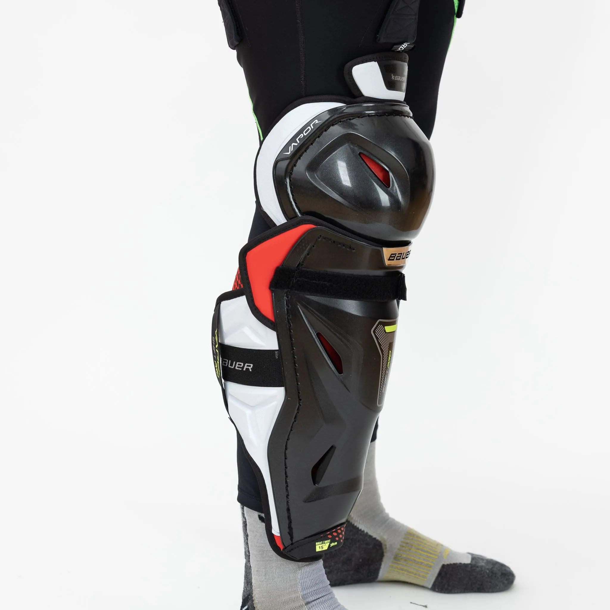 Bauer Vapor Shift Pro Intermediate Hockey Shin Guards