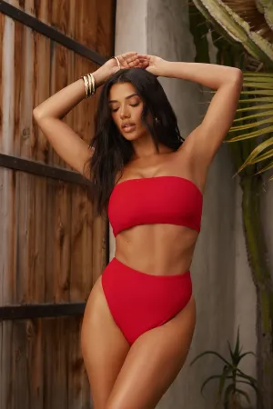 Beach Vixen Bikini Set - Red