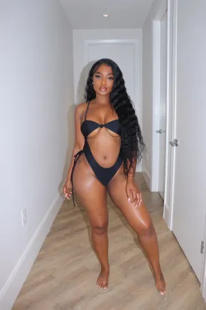 Black  Silhouette swimsuit
