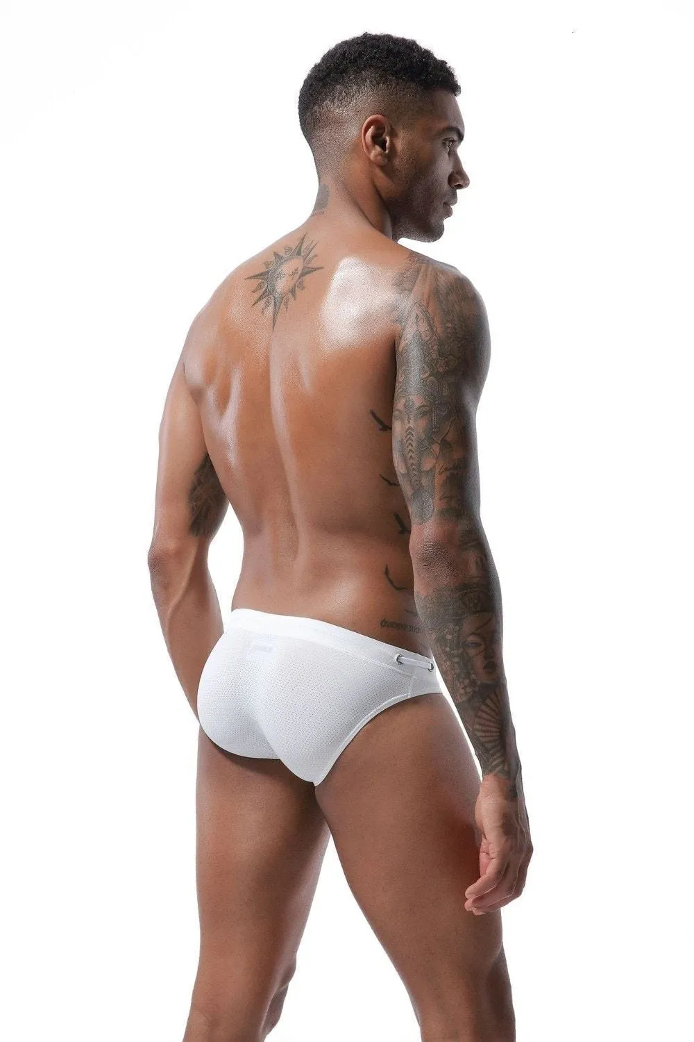 Bold Bowtie Captain Swim Briefs
