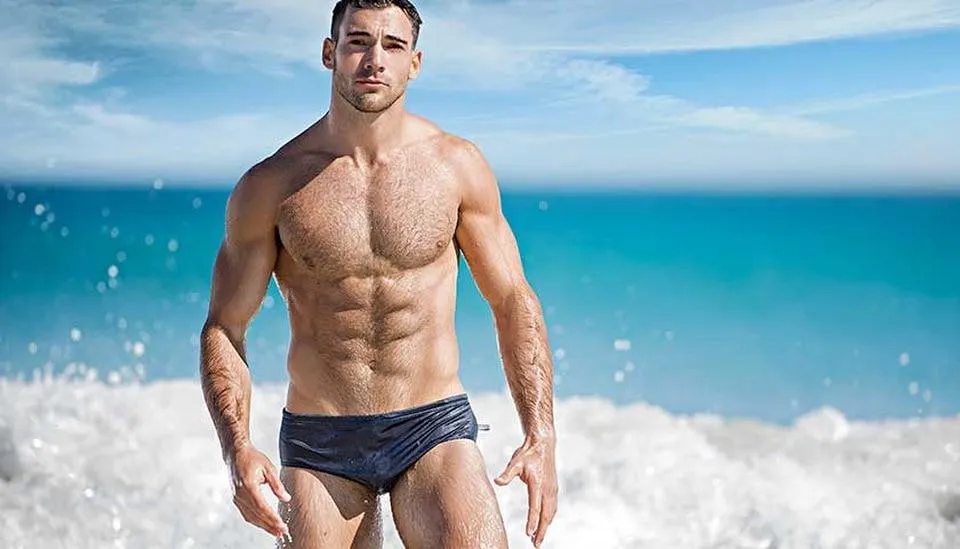 Bold Solid Swim Briefs