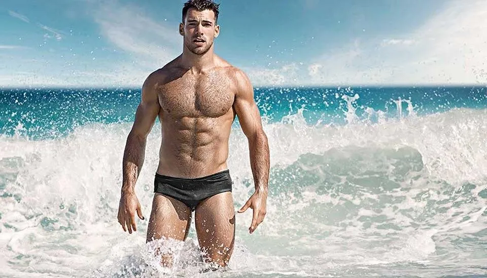 Bold Solid Swim Briefs