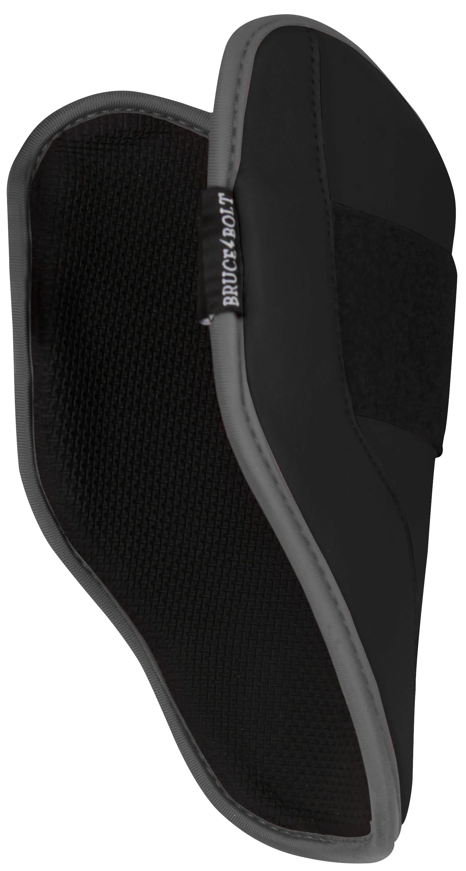 BRUCE BOLT Chrome Series Elbow Guard - BLACK