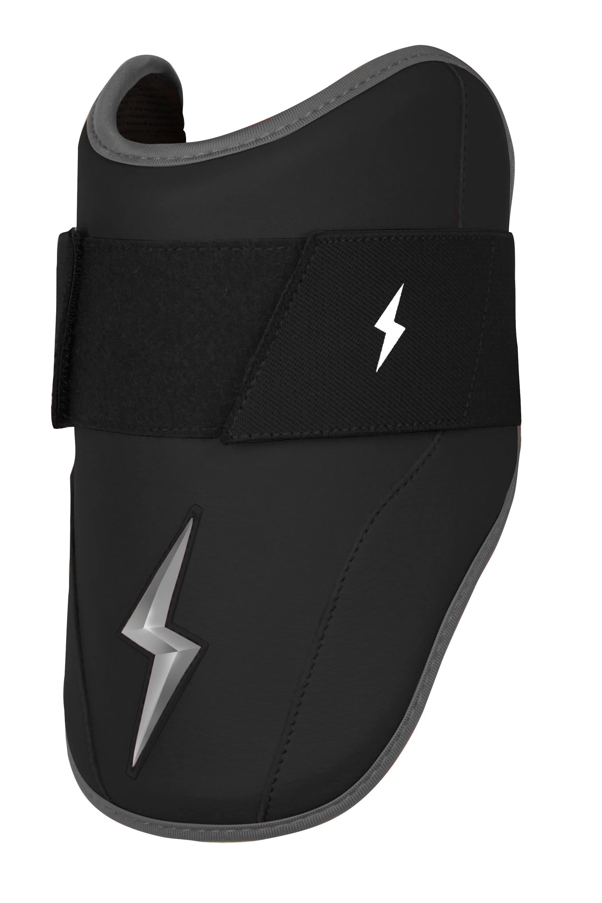 BRUCE BOLT Chrome Series Elbow Guard - BLACK