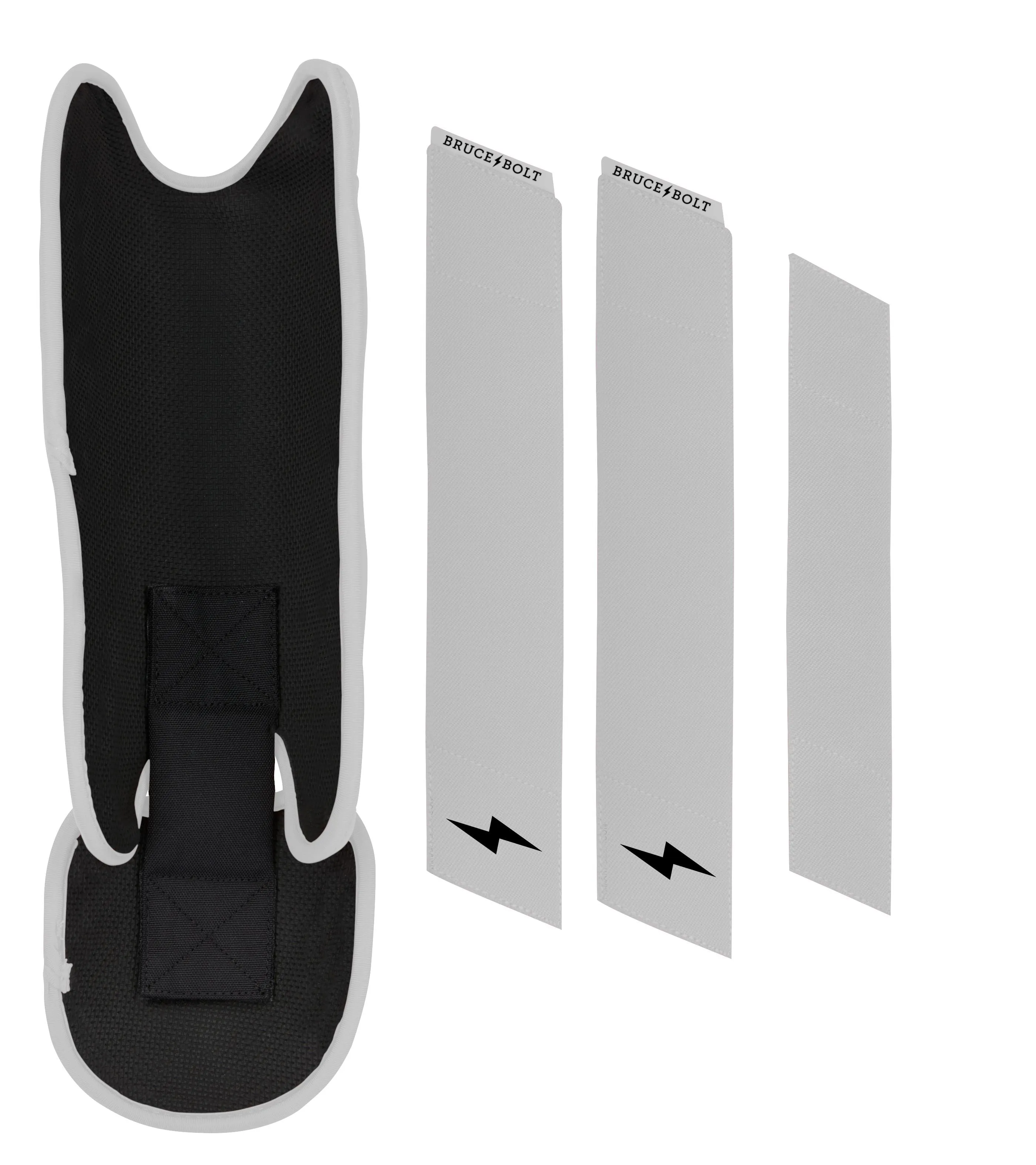 BRUCE BOLT Original Series Leg Guard - WHITE