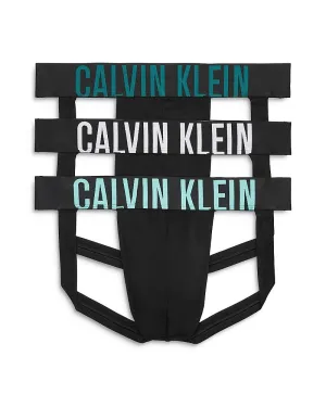 Calvin Klein Underwear Mens 3 Pack Jock Strap Underwear XL Black