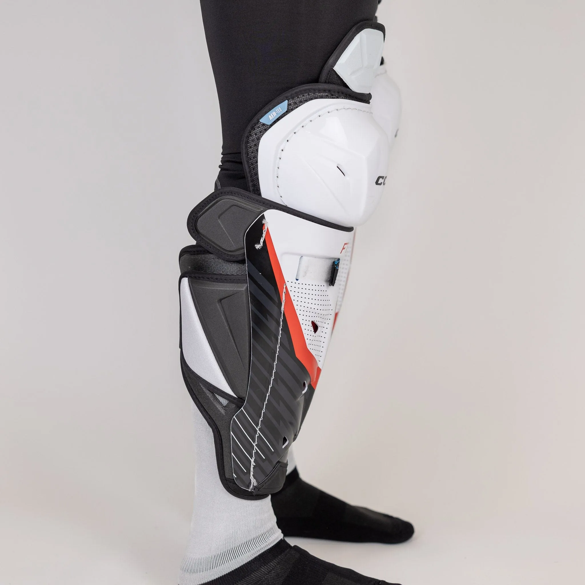 CCM Jetspeed FT6 Pro Junior Hockey Shin Guards