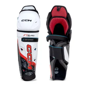 CCM Jetspeed FT6 Pro Junior Hockey Shin Guards