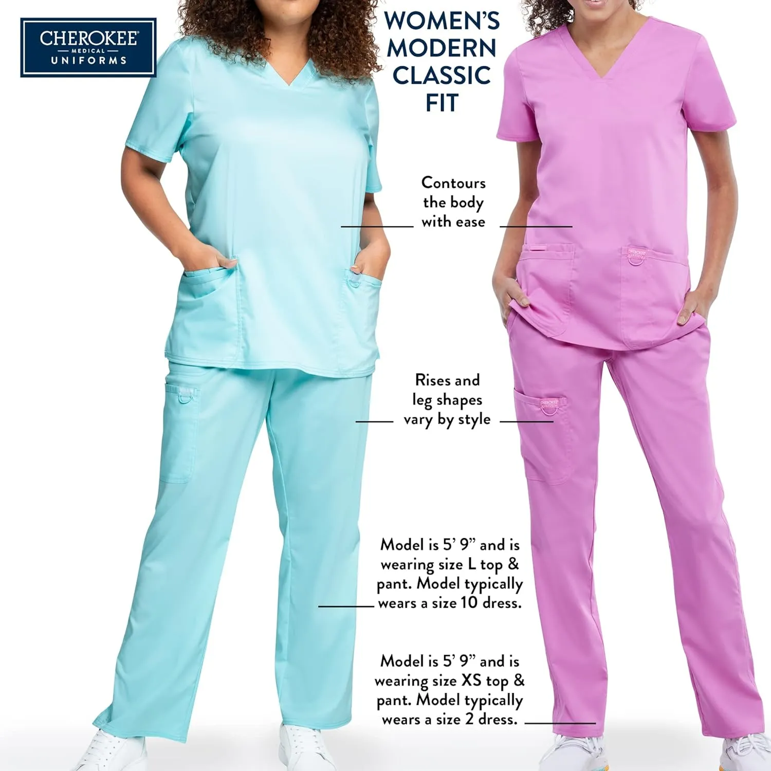 Cherokee Professionals with Certainty Women Scrubs Lab Coats 30" 3/4 Sleeve 1470A