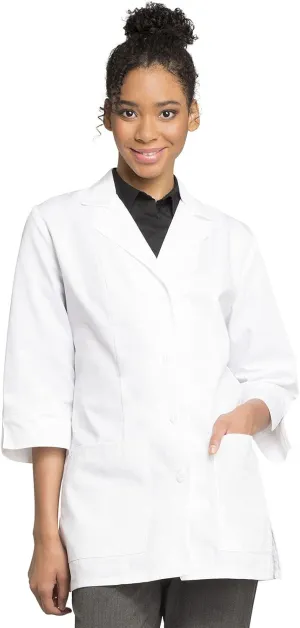 Cherokee Professionals with Certainty Women Scrubs Lab Coats 30" 3/4 Sleeve 1470A