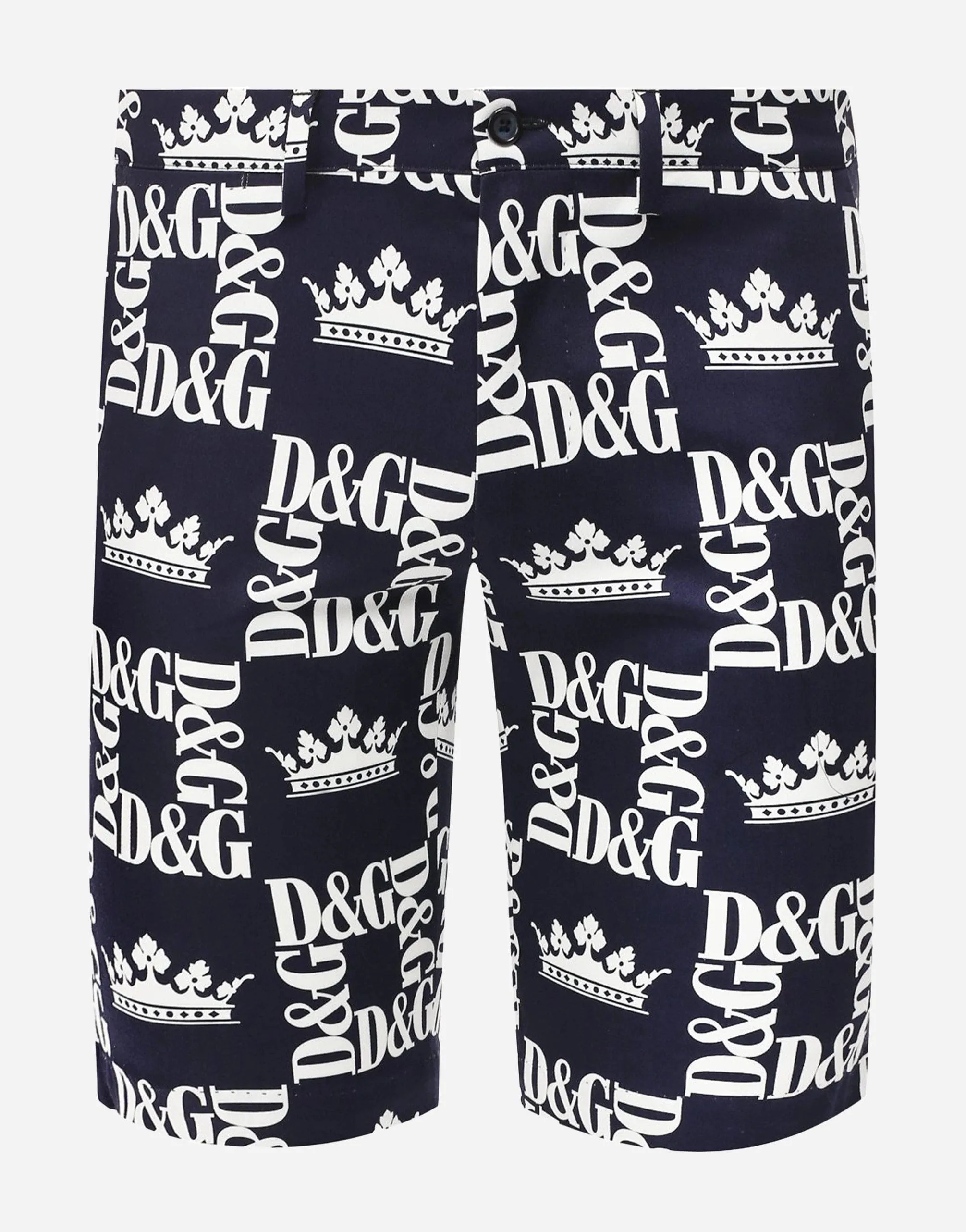 Crown Logo Print Shorts
