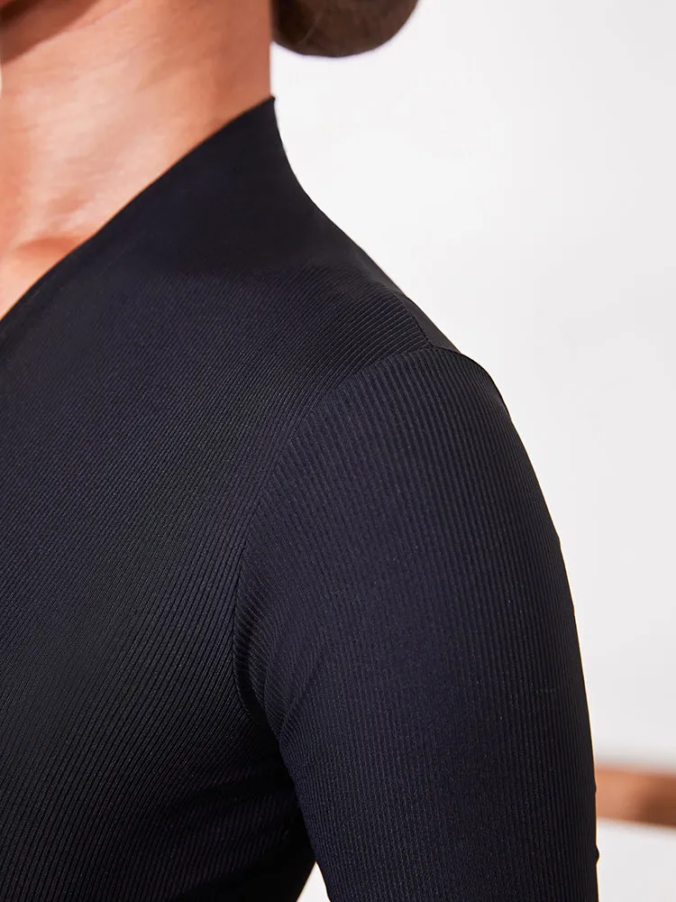 Deep V Bodysuit #2233