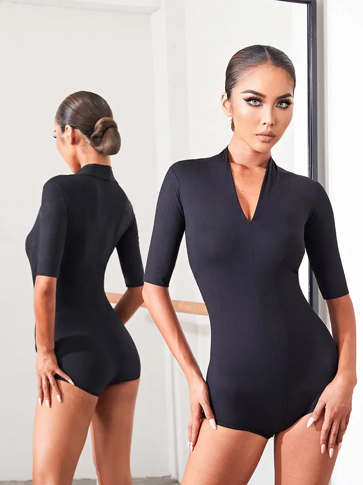 Deep V Bodysuit #2233