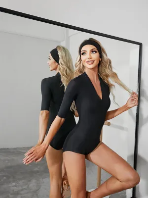 Deep V Bodysuit #2233