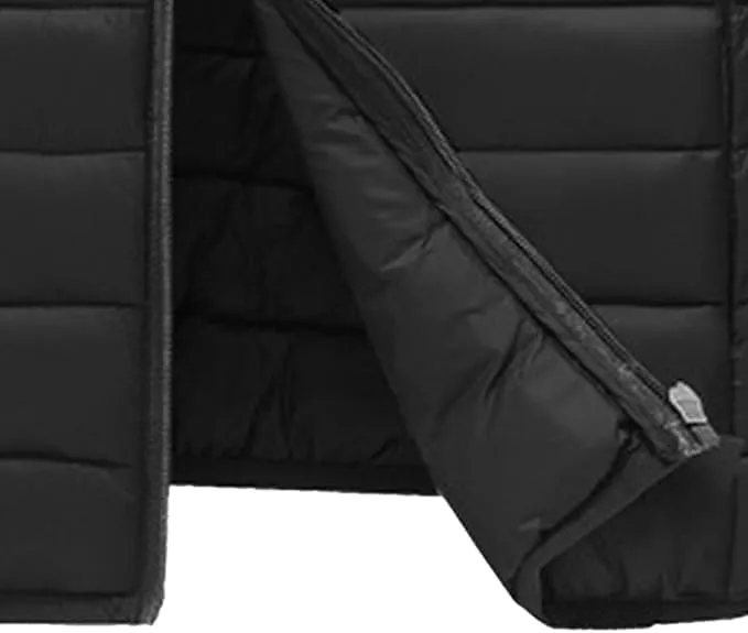 DGHM-JLMY Men's Sleeveless Lightweight Quilted Puffer Down Winter Hooded Down Cotton Vest Casual Vest Loose Coat with Hood