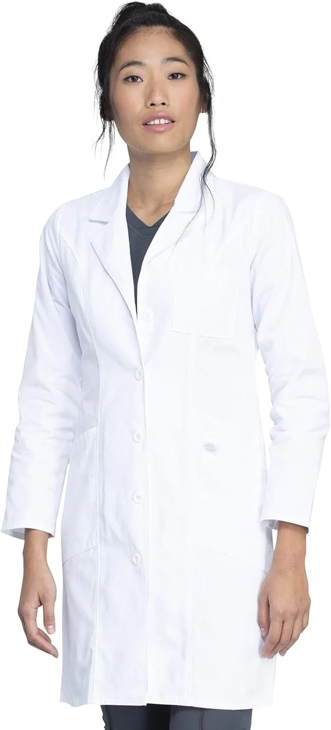 Dickies Contemporary Fit Women's 37" Twill Fitted Lab Coat 82401