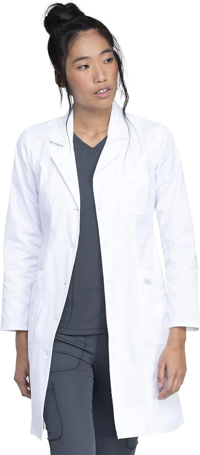 Dickies Contemporary Fit Women's 37" Twill Fitted Lab Coat 82401