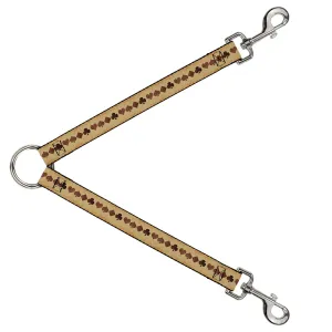 Dog Leash Splitter - Suits Tan Stone