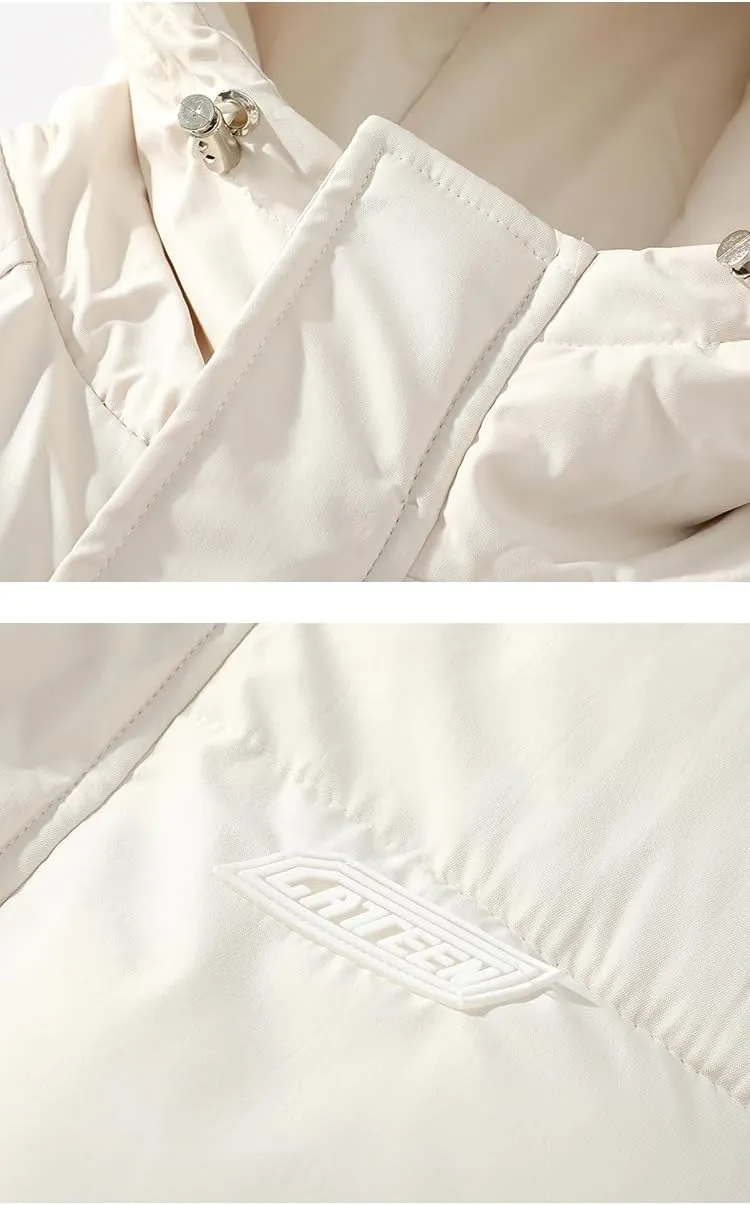 Female Thick Down Cotton Padded Jacket Women's Hooded Puffer Coats Winter Parkas Women Oversize Short Overcoat