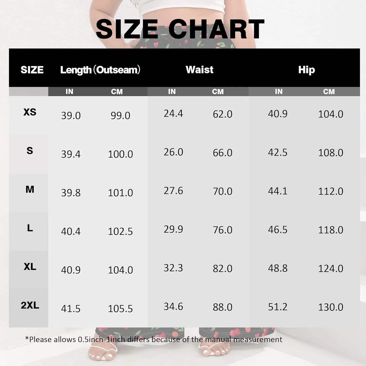 Floral Print Wide Leg Pants Women Boho Elastic High Waist Palazzo Pants Dressy Casual Loose Fit Trouser with Pockets