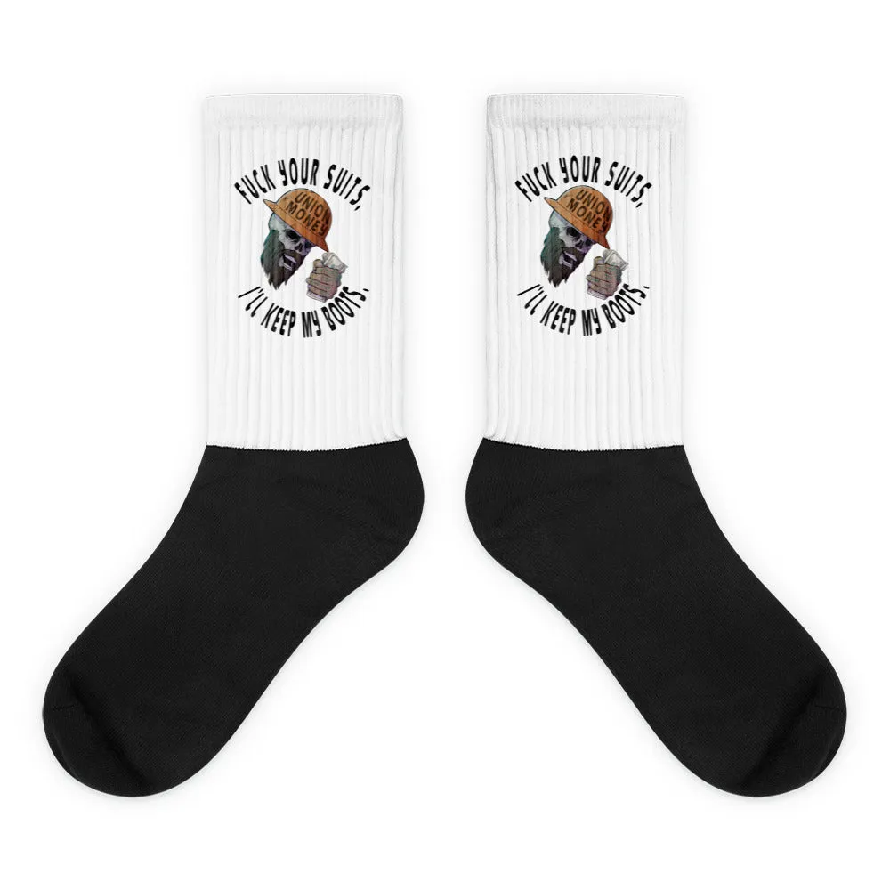 Fuck your suits Socks