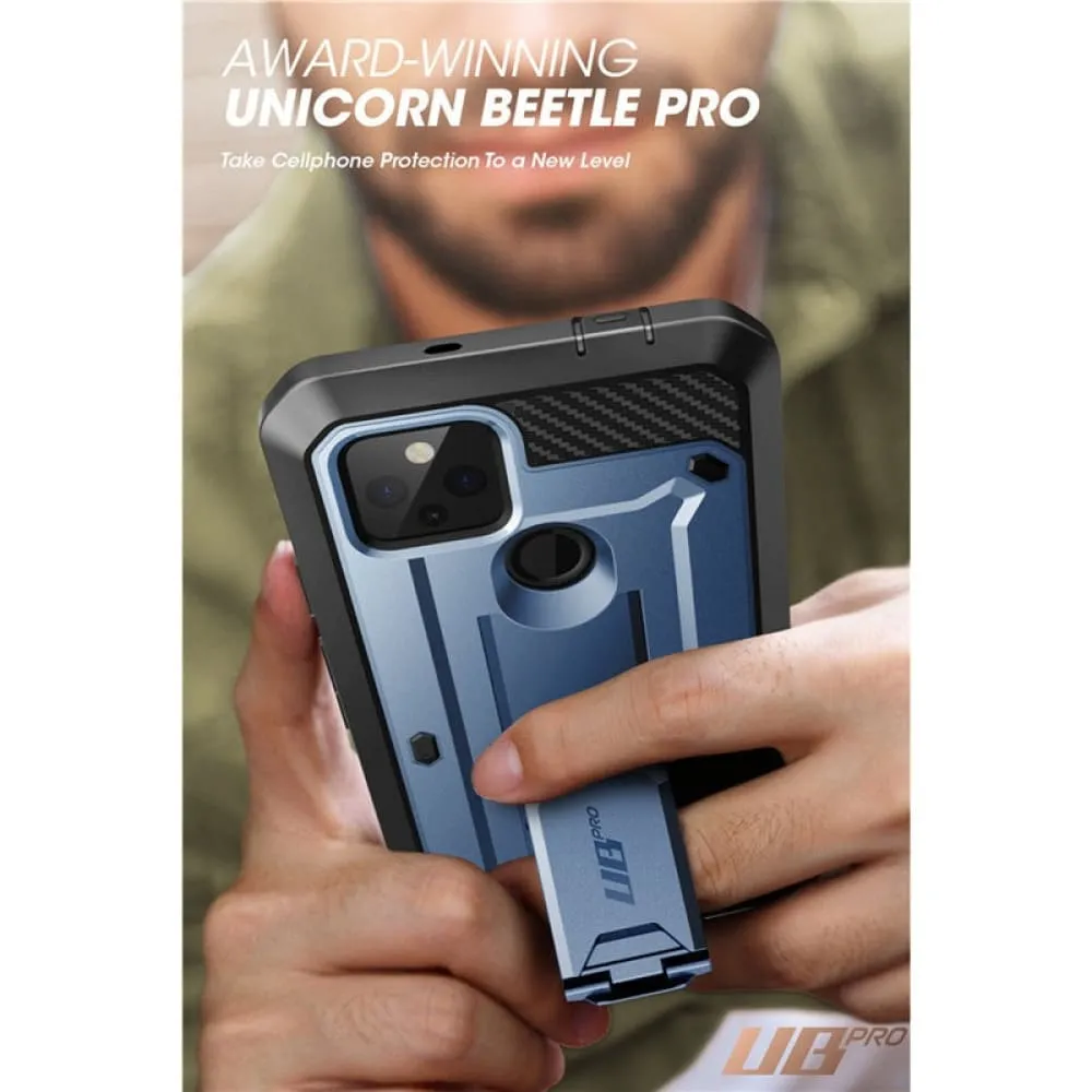 Full-body Rugged Holster Case for Google Pixel 5a 5g
