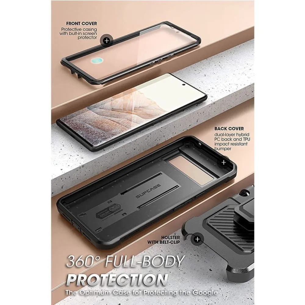 Full-body Rugged Holster Case for Google Pixel 6 Pro