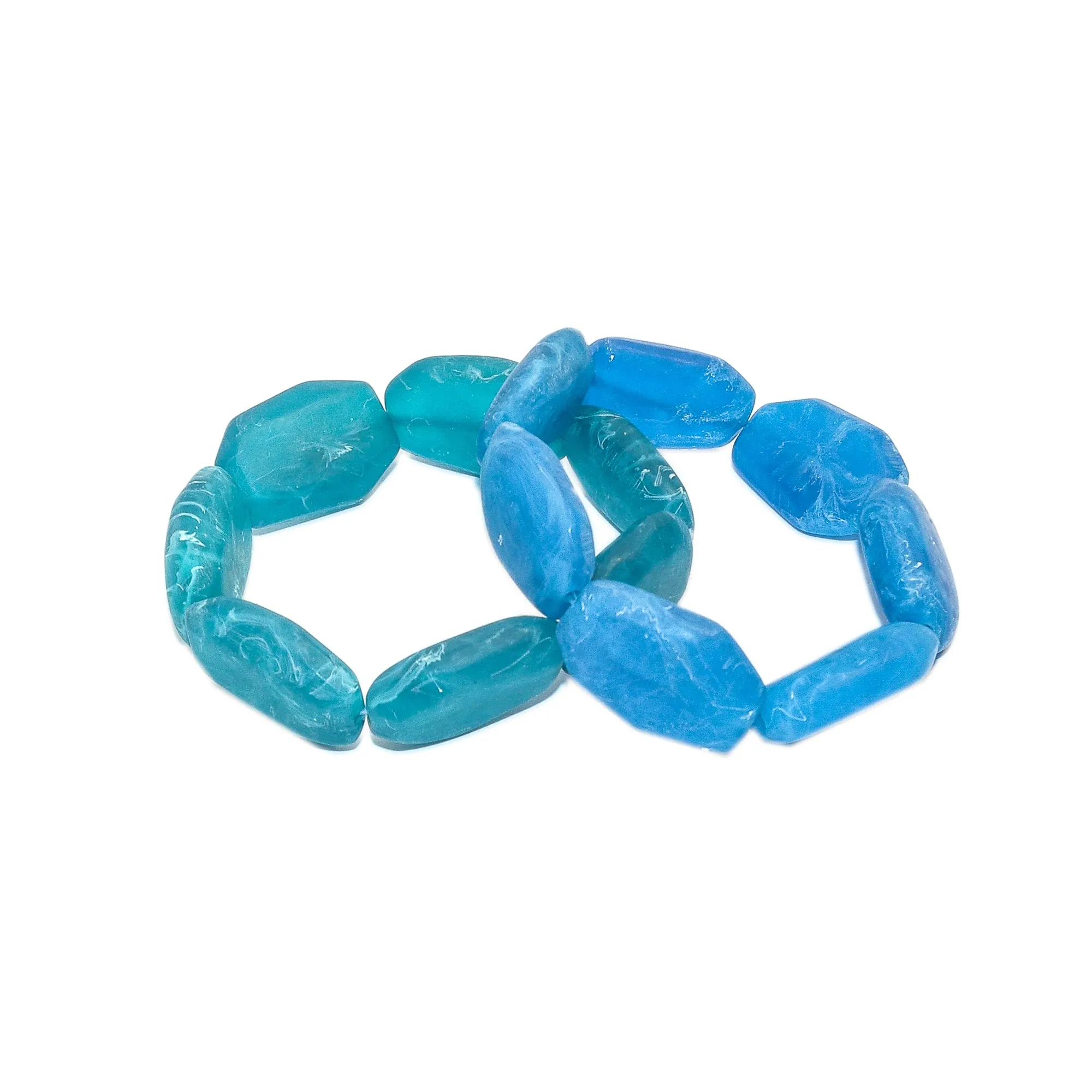Galactic Double Resin Bracelet