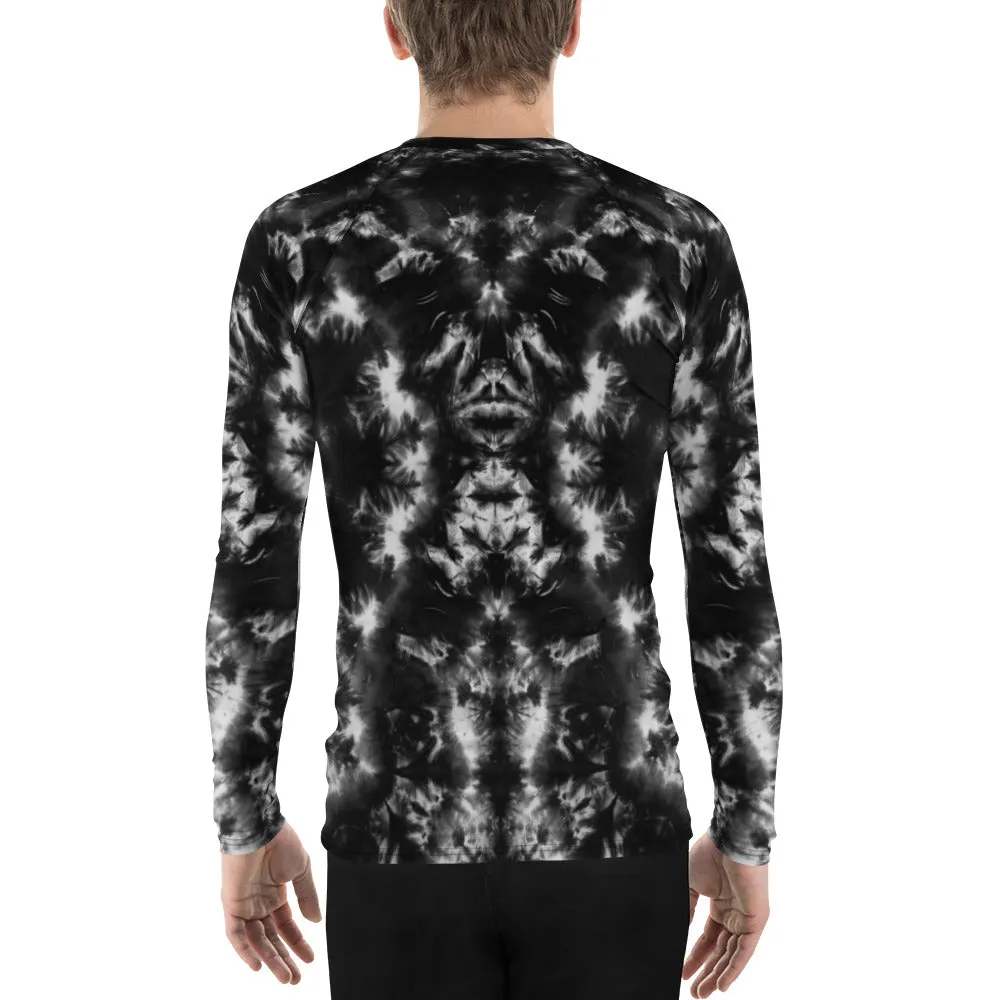 Gargoyle Guardian' B&W Men's Rash Guard