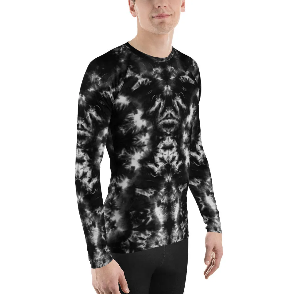 Gargoyle Guardian' B&W Men's Rash Guard