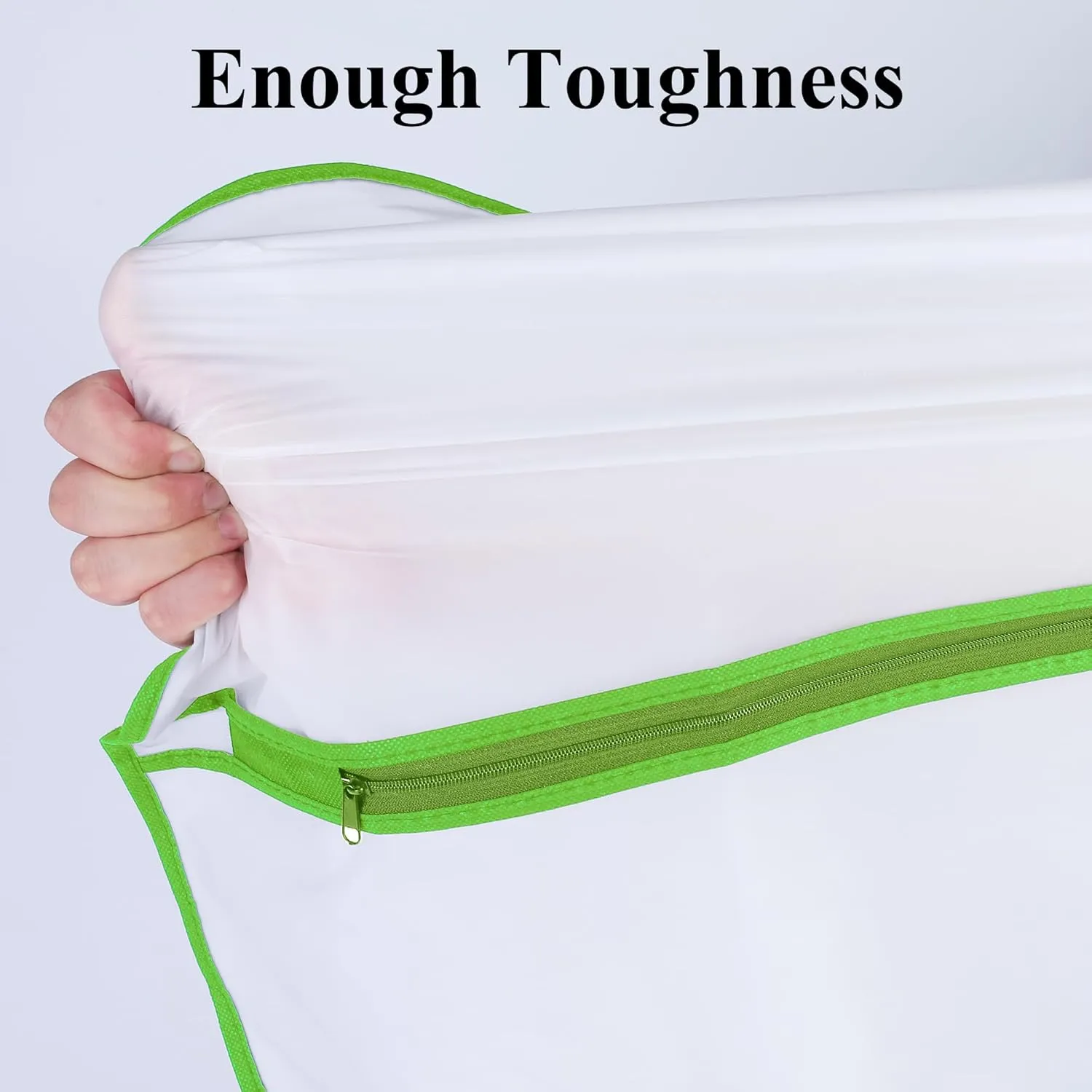 Garment Bags Cover for Hanging Clothes Gowns, 23.647.1,5 Pack Green