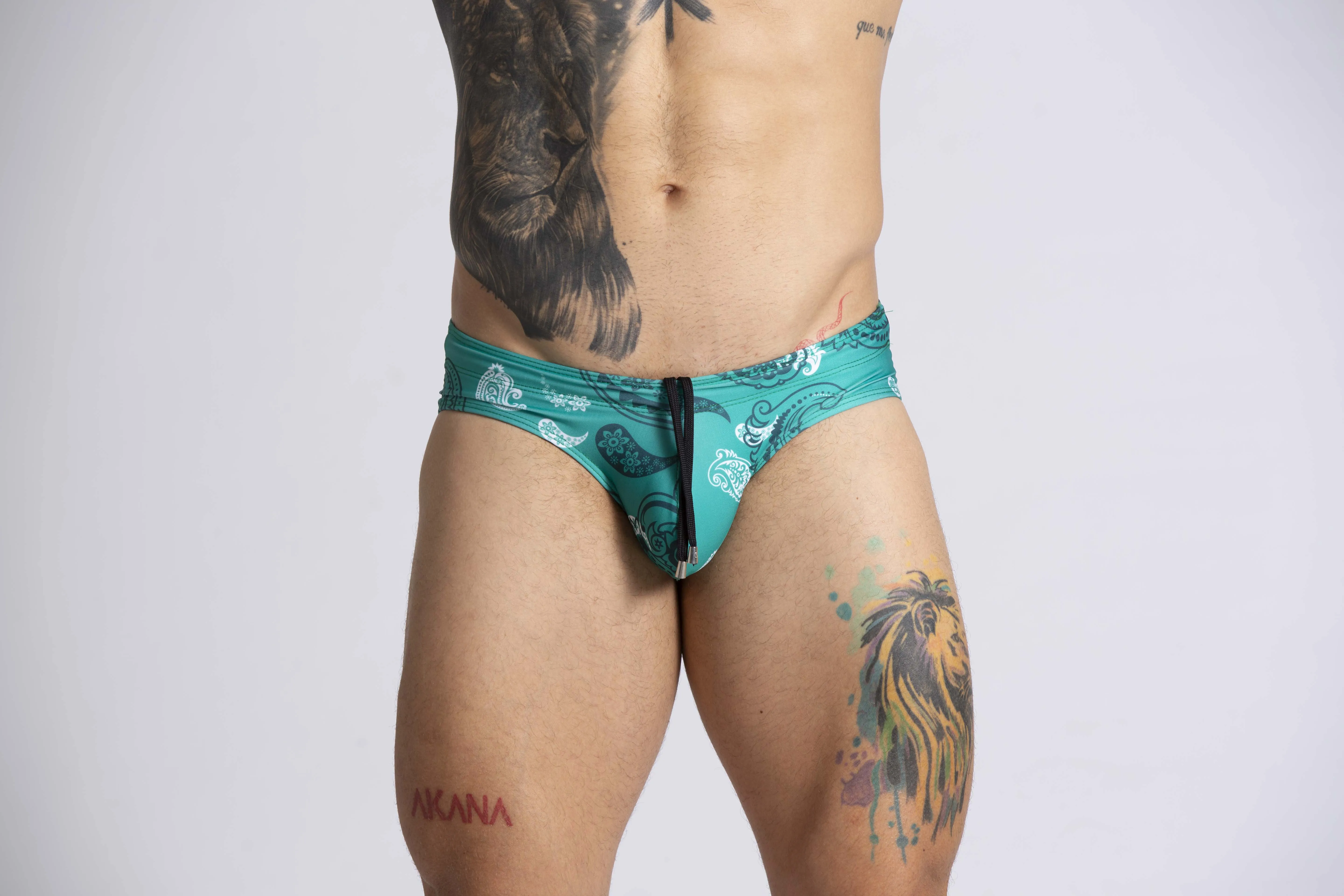 Gigo Paradise swim brief teal