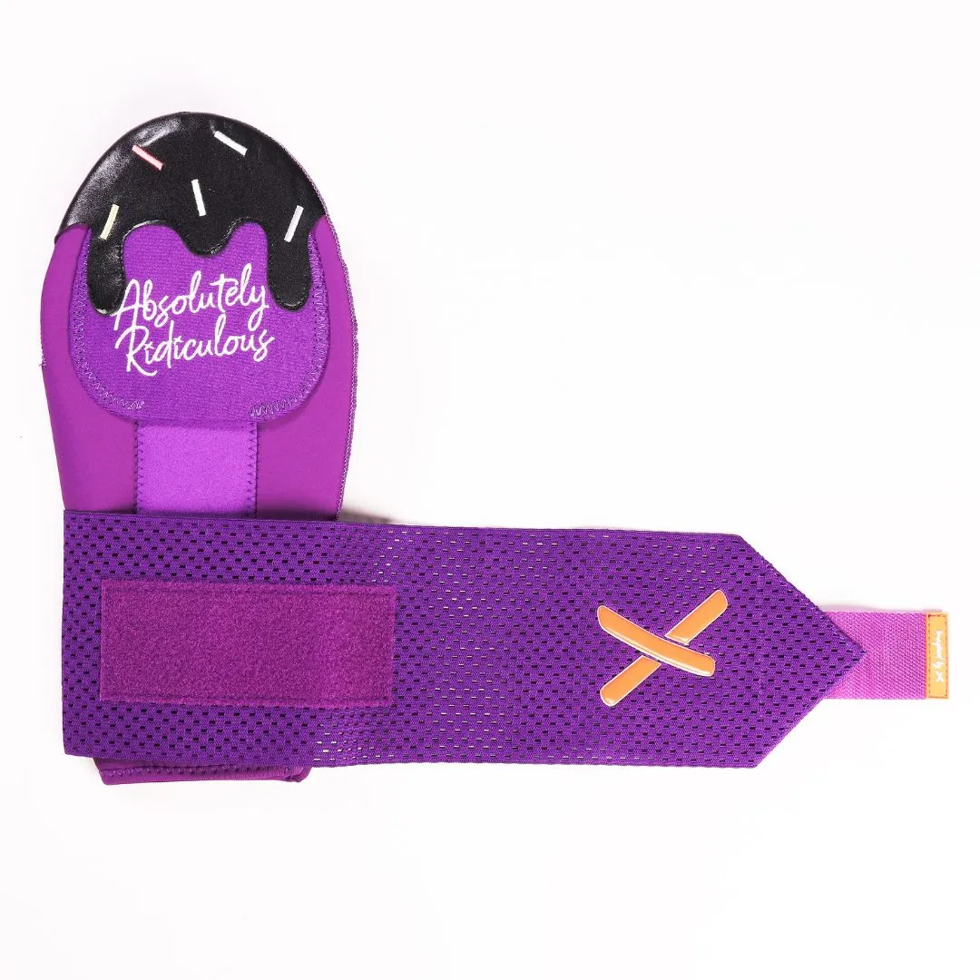 grape concord sliding mitt